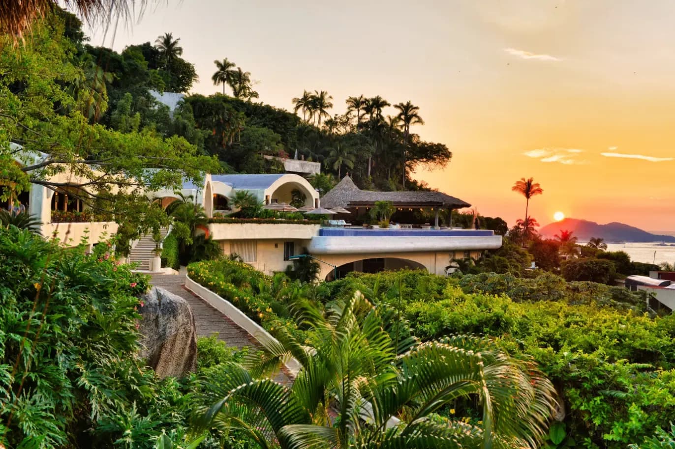 Villa Sábalo aerial view